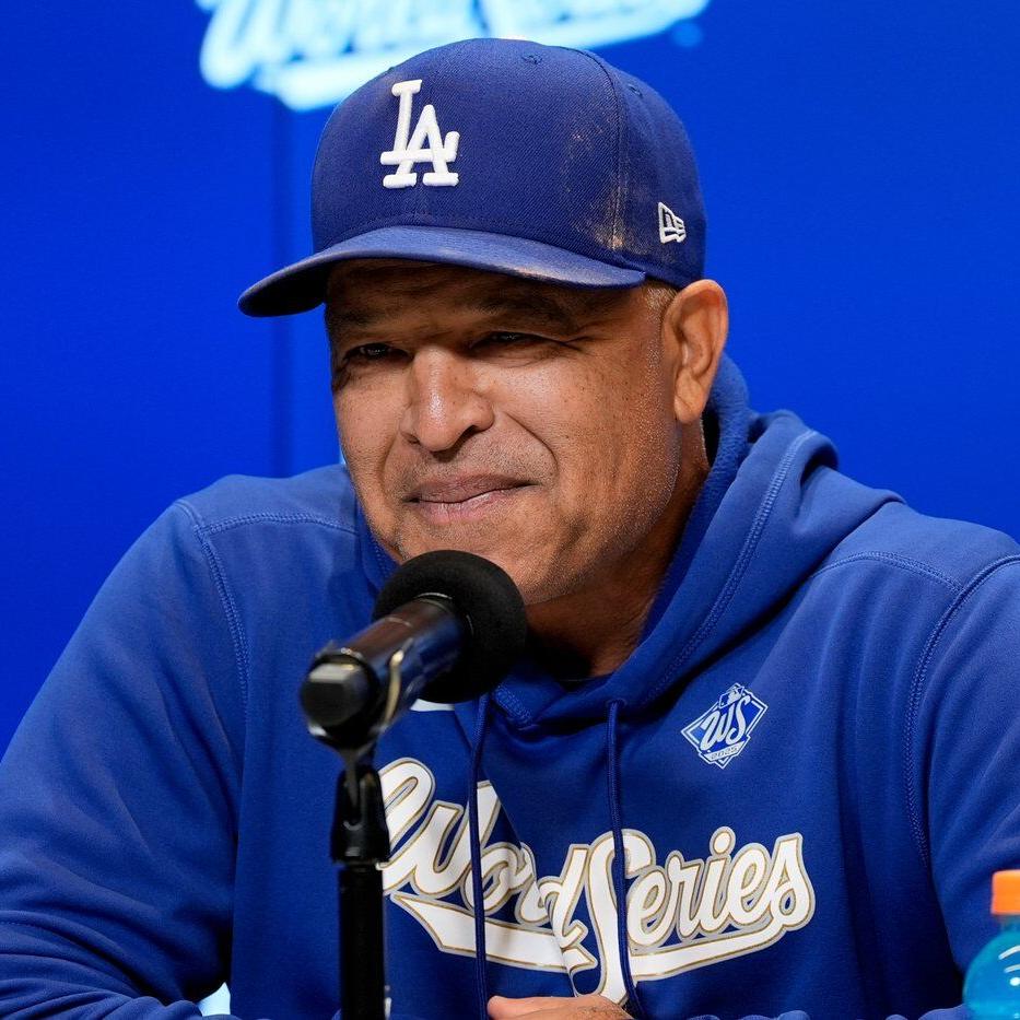 Dave Roberts vows to never sprint again after the Los Angeles manager face-plants at World Series